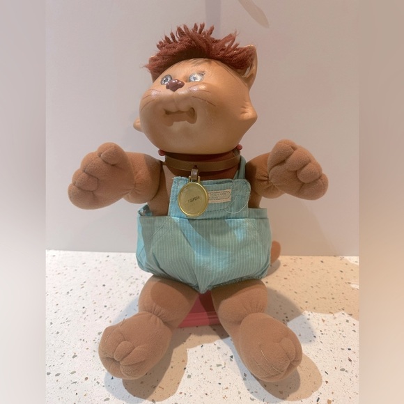 Vintage‎ 1983 Cabbage Patch Kids KOOSAS Piepers Plush Animal - Picture 1 of 10
